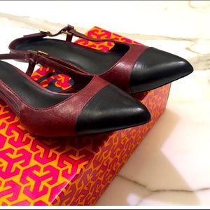 Tory Burch heels 2”